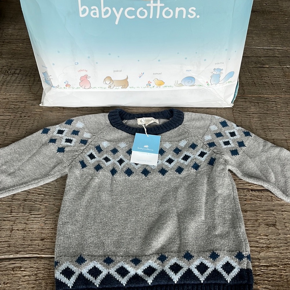 Baby Cottons Sweater Winter